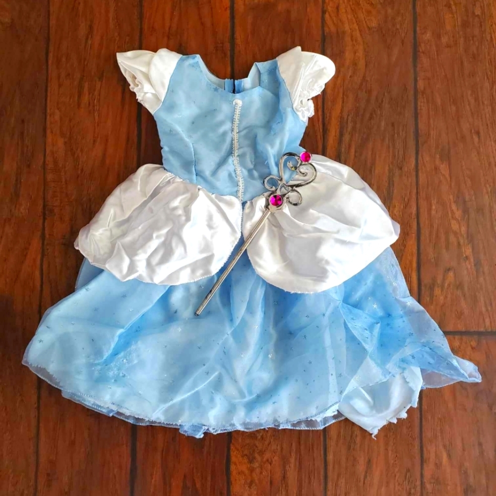 Princess Halloween Costume With Wand